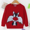 Baby Sweat Shirt Looney Tunes Printed-Red Color | at Sonamoni BD