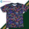 Boys T-Shirt- Army Print