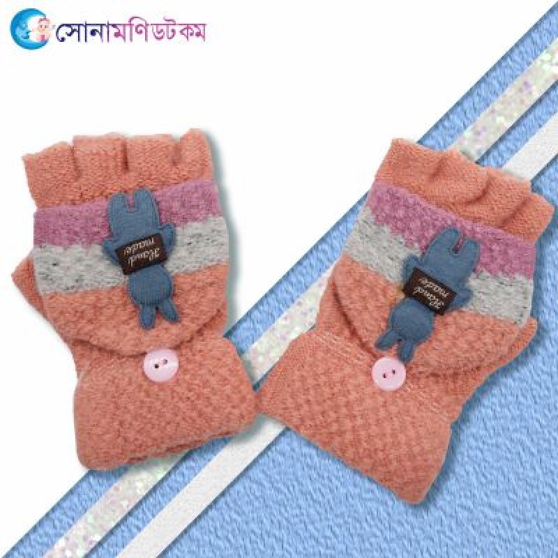 Kids Woolen Gloves-Pink | Caps, Gloves & Mittens | BOY FASHION at Sonamoni.com