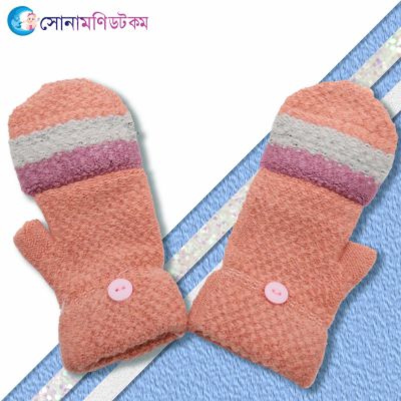 Kids Woolen Gloves-Pink | Caps, Gloves & Mittens | BOY FASHION at Sonamoni.com
