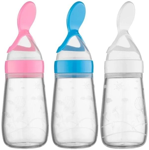 125-ML-Silicone-Rice-Paste-Bottle-Silicone-Feeder-Bottle-with-Squeezing-Spoon