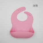 High-Quality-Waterproof-Baby-Feeding-Bibs-With-Catcher-Pocket-China-Dark-Pink