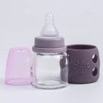 Baby-Milk-Feeder-Minitree-Glass-Feeding-Bottle-Purple-Color-60-ML