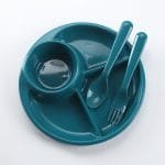children-s-dinner-plate-tableware-practice-level-green-color