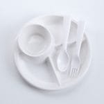 children-s-dinner-plate-tableware-practice-level-white-color