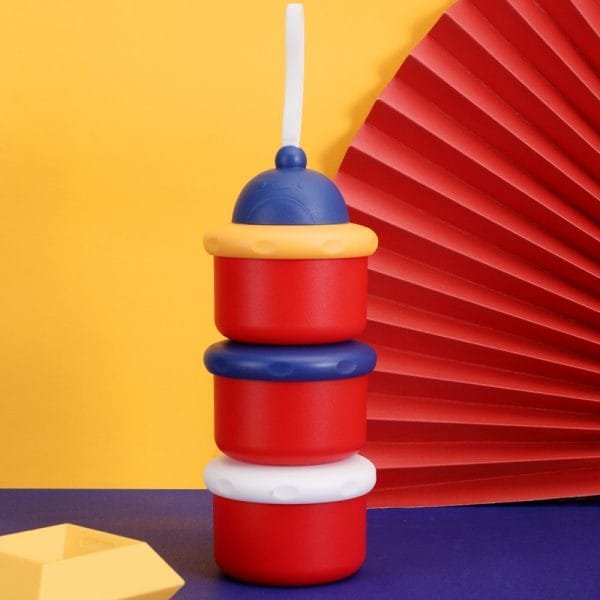 milk-storage-box-portable-3-layer-red-color