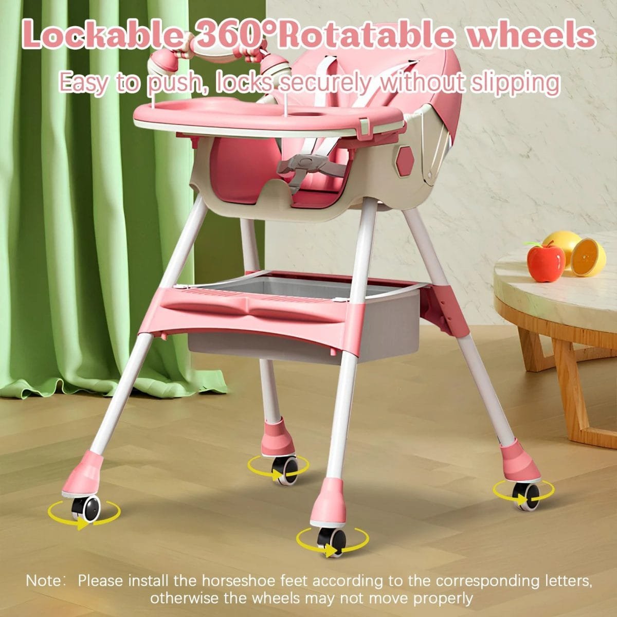 601-pink-color-feeding-chair-5