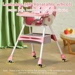 601-pink-color-feeding-chair-5
